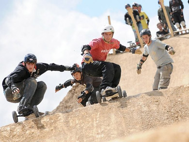 Photo du boarder cross de Compiègne