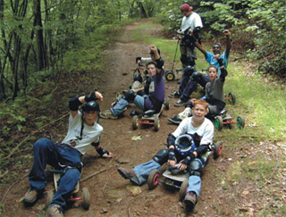 Une formation officielle pour apprendre le mountainboard aux kids