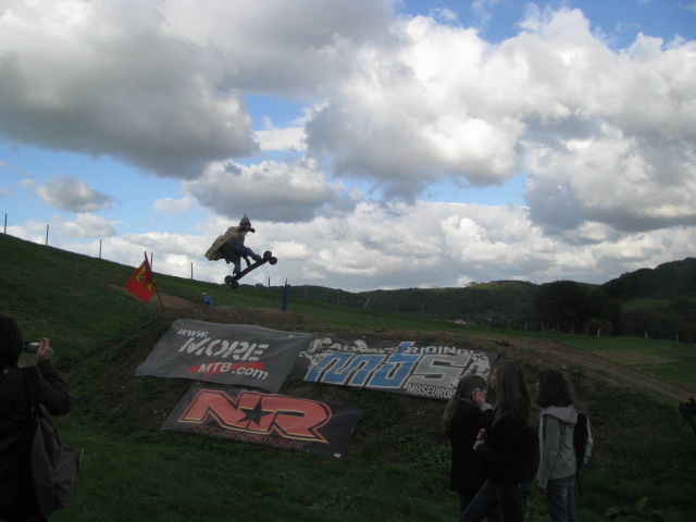 Le big air de mountainboard