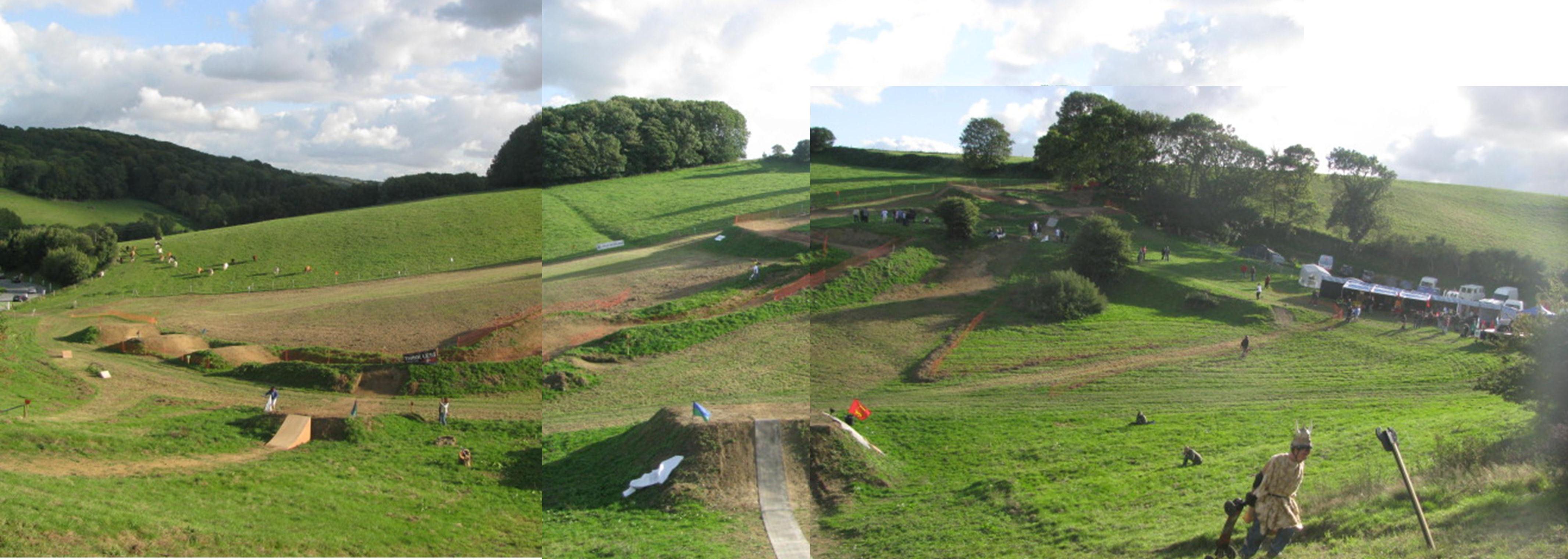 Panorama du park de Mountainboard des Vikings a Fecamp