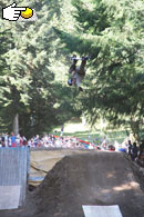 Arno, sans doute le plus gros backflip du weekend